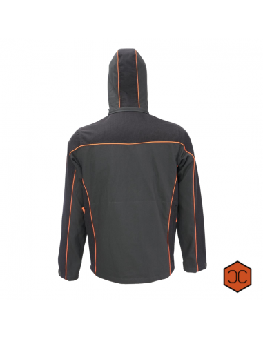 VESTE IMPERMÉABLE ORANGE RS - CAPONE...