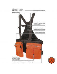 Trisacca Beretta orange -...