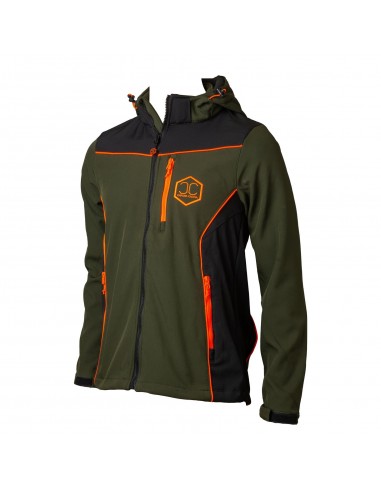 VESTE SOFTSHELL ORANGE - CAPONE CACCIA