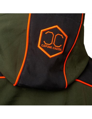 VESTE SOFTSHELL ORANGE - CAPONE CACCIA