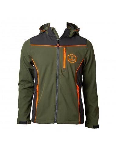 VESTE SOFTSHELL ORANGE - CAPONE CACCIA
