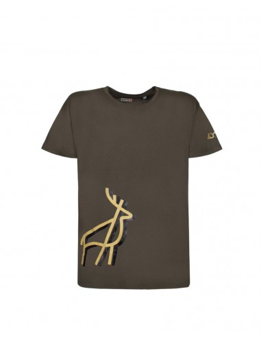 T-shirt DEER pour hommes - ZOTTA FOREST