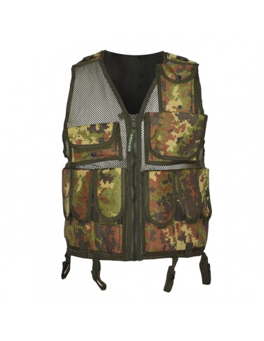 Gilet da guerra colore Vegetato -...