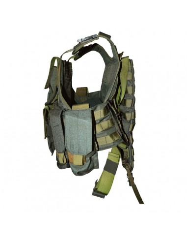 Gilet tattico colore Verde Oliva -...