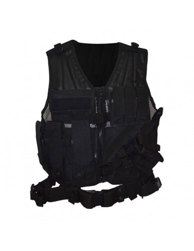 Gilet tattico colore Nero - BLUCITY