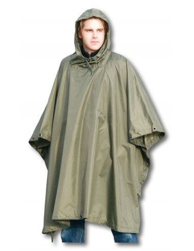 Poncho verde impermeabile taglia...