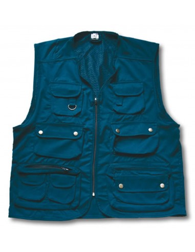 Gilet multitasca Hunter colore Blu - CBC